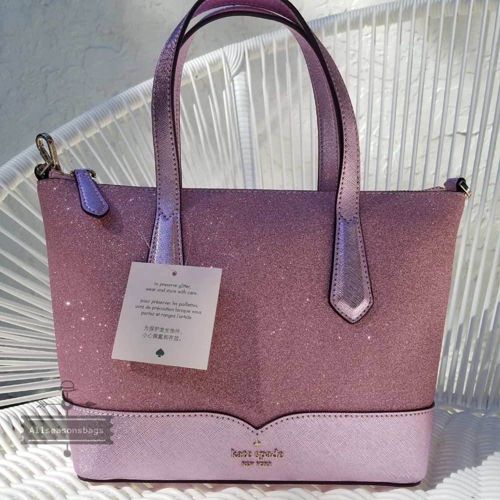 Kate spade SMALL Lola Satchel Rose PINK Crossbody - Picture 1 of 9